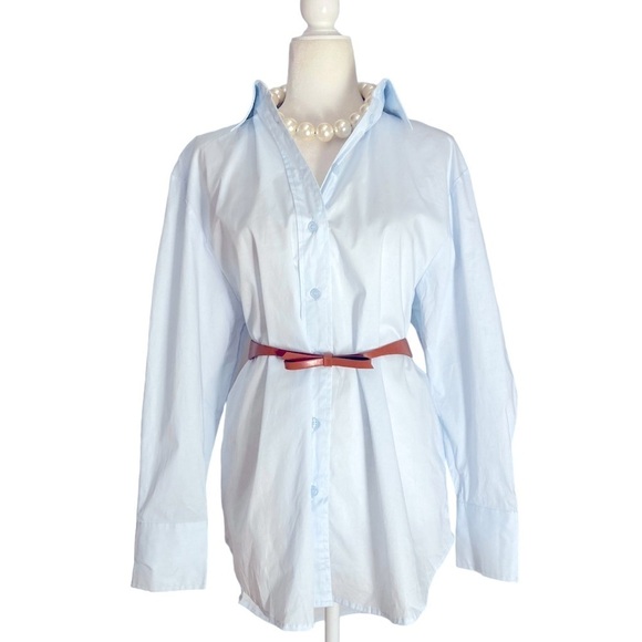 Jason Wu Oversized Button Down Long Sleeve Shirt NWOT - Picture 1 of 7